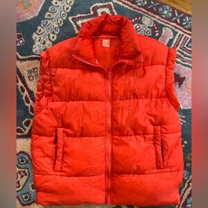 Free People In a Bubble Flame Puffer Vest